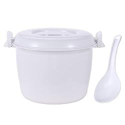 FEESHOW Food Grade Portable Microwave Rice Cooker