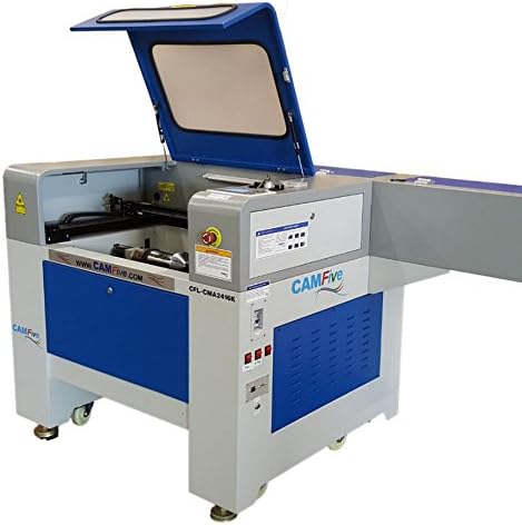 CAMFive Laser Up-Down System 70W CO2 Cutter & Engraver CMA2416K Working Area 24x16" Cutting and Engraving Machine for Hobby and Home Use