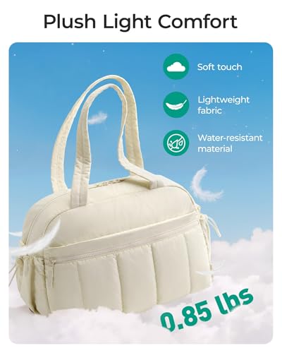 Gym Bag for Women, Lightweight Travel Duffel Bag with Wet Pocket, Water-Resistant Carry On Weekender Sports Bags