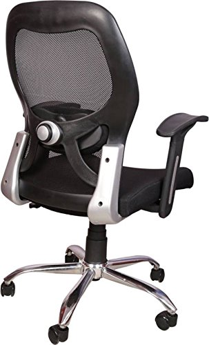 KS Trader Medium Back Office Chair in Black (Matrix LBChair)