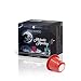Gourmesso Midnite Monkey - 50 Coffee Capsules Compatible with Nespresso Machines 100% Fair Trade Coffee | Super Intense Dark Espresso Pods
