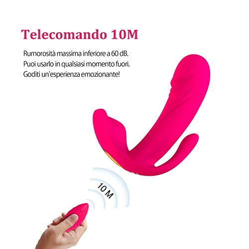 Vibratori-Sessuali-per-Donna-Massaggiatore-per-Donna-100-Impermeabile-e-Ricaricabile-USB-Portatile-e-Wireless-12-Modalita-di-Massaggio
