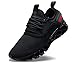 COKAFIL Men Running Shoes Walking Athletic Casual Fashion Sport Tennis Blade Sneakers Black, 8