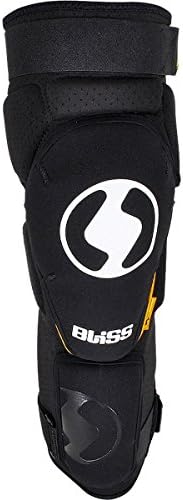 Bliss Protection Team Knee/Shin Pad Black/Yellow, M