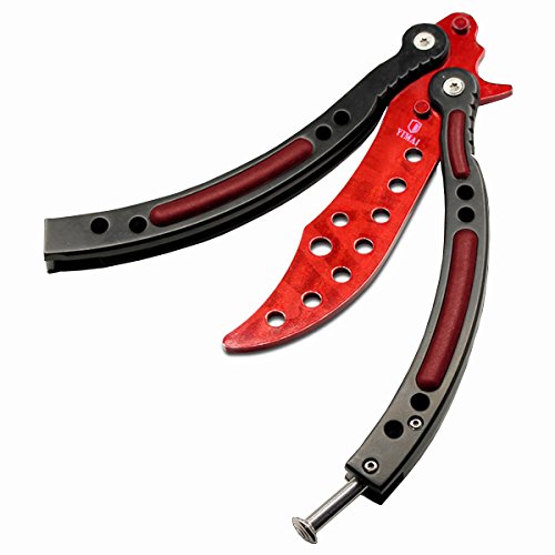Buy Yimai Gurkha Stainless Steel Balisong Butterfly Training Knife With Screwdriver Online at