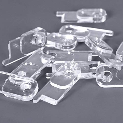 YLOVAN Toggle Switch Plate Cover Guard 10 Pack Clear Security