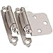 10 Pair Pack - Cosmas 17139-SN Satin Nickel Hinge Variable Overlay [17139-SN] - 20 Total Hinges