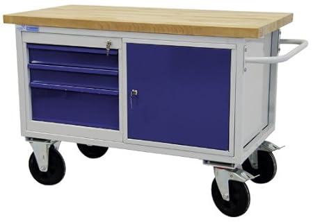 Tischwagen mit 3 Schubladen + 1 Stahlblechschrank