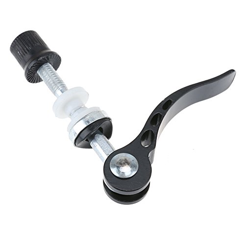 Vanpower Alloy Quick Release Bike Seat Post Clamp Seatpost Skewer Bolt (Black)