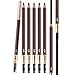 1 pcs Makeup Eyebrow Enhancer 12H Long Lasting Sweat &Waterproof Eyebrow Pencil Pen Dark Brown Eye Brow Pencil 5 Colors to Choose (3# Light Brown)