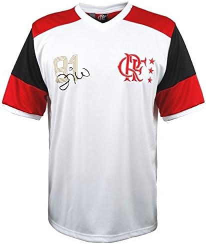 Men's Flamengo Replica Away Jersey 1981 Zico - Brazilian Soccer