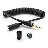 iPhone 6 FRE, NUUD / iPhone 6s FRE / iPhone 6 Plus NUUD Replacement LifeProof Headphone Adapter / Wire / Connector, Includes Headphone Jack Cover / Plug (BLACK coil)