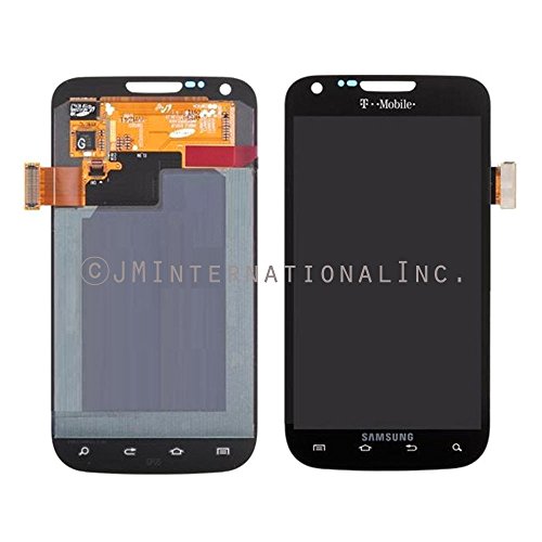 ePartSolution-Samsung Galaxy S2 SGH-T989 LCD Touch Screen Digitizer Assembly Black Replacement Part USA Seller