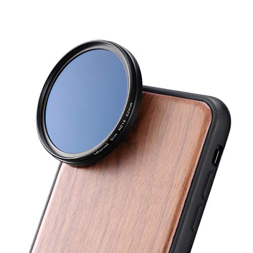 17mm Cell Phone Lens Adapter, Phone Add-On Lens Adapter Compatible with 52mm ND/CPL/UV Filter Phone Filter Mount for iPhone 11 Pro, Pixel, Samsung Galaxy and OnePlus