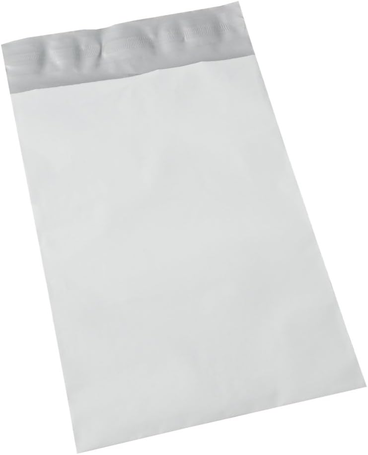 10000 EcoSwift 7.5 x 10.5 White Small Poly Mailer Size #2 Self Sealing Envelopes Plastic Shipping Mailing Bags 7.5x10.5 1.7 mil