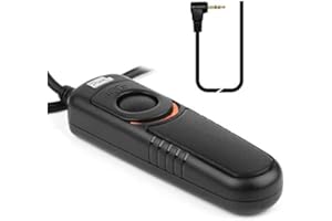 PIXEL RC-201/E3 Remote Switch Shutter Release Cord for Canon EOS Rebel T6 T7 T5 EOS R R6 Mark II R6 R7 R8 R10 R100 RP T8i T7i
