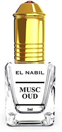El Nabil Musc Oud 5ml Unisex Perfume Oil Oriental Sweet - Made in France