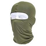 Your Choice Motorcycle Cycling Balaclava Thin UV Protective Sports Ski Face Mask (Army Green)