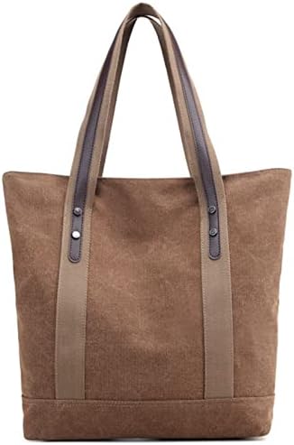Sunshinejing Women's Casual Canvas Handbags Work Tote Purses