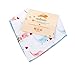 Natemia Cute Baby Bandana Drool Bibs - 4 - Pack Set with Snaps! Soft and Absorbent - Perfect Baby Gift Set for Drooling, Feeding and Teething