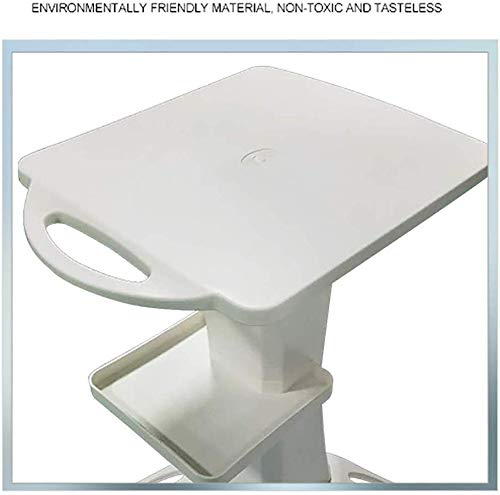 CART Household Medical Utility Carts Hand Trucks Desktop Beauty Equipment Cart Small Bubble Cart Mobile Base Multi-Function Storage Shelf Beauty Salon Trolley - Thumbnail 4