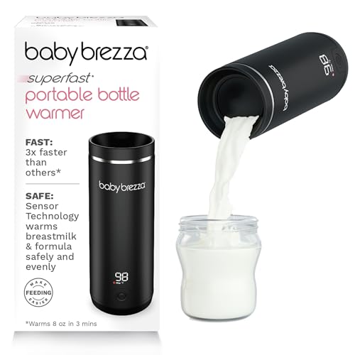 Photo 1 of *UNTESTED*
Baby Brezza Portable Warmer – 3X Faster Baby Bottle Warming - Travel Breastmilk and Formula Warmer - Safe, Even Heating - Up to 9oz - No Adapters, Black