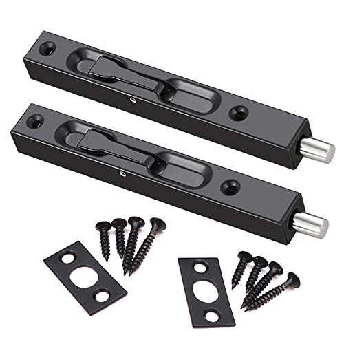 Bolt Protector Concealed Sliding Bolt Lock 6 inch Concealed Safety