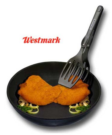 Westmark Double Turner Spatula Tongs, 10.75 Inch