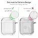 ATUMTEK Clear AirPods / AirPods Pro TPU Case (Clear White - Classic)