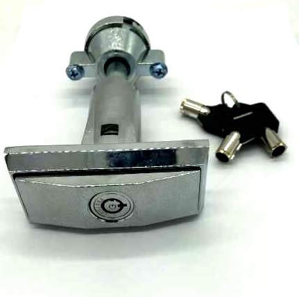 Universal Replacement Plug Lock Self-Service Vending Machine Lock with Keys - Thumbnail 2