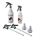 Bel-Art Polypropylene Trigger Sprayers w/ 53mm Adapters (Pack of 2) (F11620-0050)