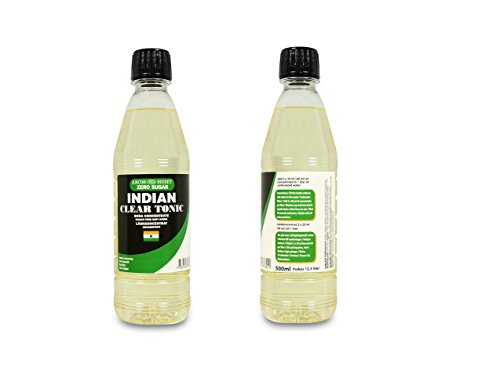 Zero Zuckerfrei Soda Indian Tonic Konzentrat | 500ml-Flasche ergibt 12,5 L Getränk | Aspartamfrei | Ohne Zucker | Kalorienarm | ohne Nachgeschmack | für alle Wassersprudler exklusiv nur bei Amazon – Bild 4