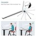 Adjustable Laptop Stand，Portable Laptop Stand, Multi-Angle Aluminum Notebook Computer Stand Compatible with Apple MacBook, Air, Pro, Dell XPS, HP, Samsung, Lenovo, More Laptops up to 17″(silver01)thumb 4