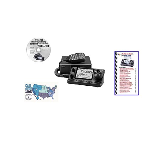 Icom IC-7100 Radio - WCS 7100 Programming Software - Nifty Guide and Ham Guides Pocket Reference Card Bundle! - Thumbnail 5