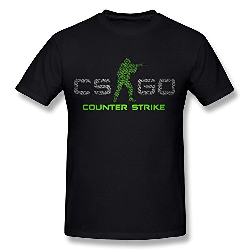KazzarMen's Counter Strike GO Global Offensive Game T Shirt XL