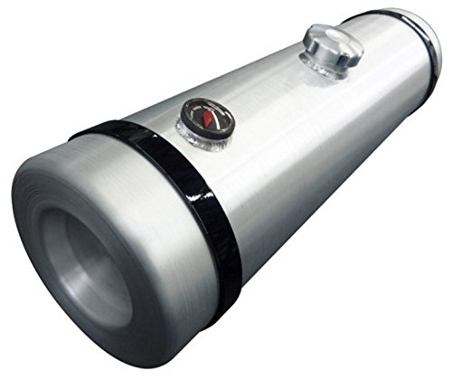 12x33 Center Fill Spun Aluminum Gas Tank w/ Site Gauge - 16 Gallon - Hotrod - Trike - Sandrail - Offroad - Dune Buggy - Made in the USA!