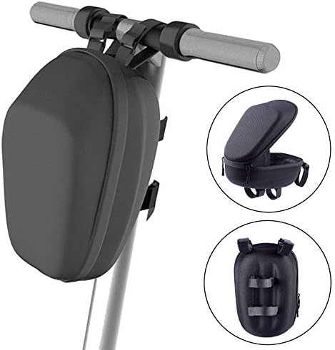 Flymall Carrier Storage Bag,Bike Saddle Bag,Scooter Head Handle Bag for Electric Scooter Carrying Tools Charger Battery Bottle Phone