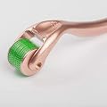 ASOX Golden Derma Roller(0.5mm, 1.00mm 1.5mm)Skin Therapy Best Skin DermaRoller for Body and Face Acne Scars, Stretch Marks, Wrinkles, Eyes pouches, body, Hair Loss, Cellulite, Scalp and Beauty enhancement