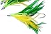 EatMyTackle Bird Feather Daisy Chain | Saltwater Fishing Teaser (Green)