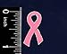 Large Flat Pink Ribbon Pin (Retail)