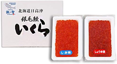 Amazon 銀聖いくら いくら醤油漬け150g 塩いくら150g ギンセイいくらしょうゆ漬け 銀聖塩イクラ いくら食べ比べ 銀毛鮭 さけの卵 海産物 魚卵 魚卵 通販