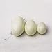 The Jade Eggs 3pcs For Women Exercise Handmade Jade Egg 3Size(White)