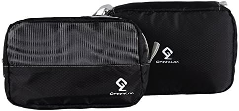 Greenlan Waterproof Hanging Toiletry Bag Detachable for Cosmetic Shaving Makeup Travel Accessories