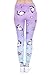 PINK PLOT Basic Printed Leggings Super Stretch Buttery Soft Pants for Women Girls One Size-Fit XS-L C Unicorn and Sweets