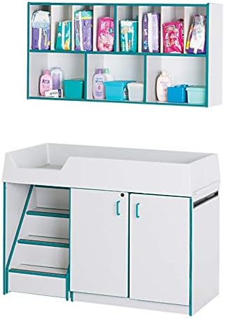 Rainbow Accents 5140JC180 Diaper Changer Combo - Left - Black