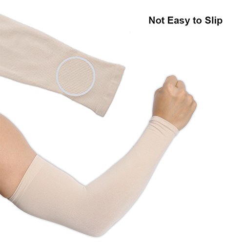 image for Finrray UV Protection Cooling Arm Sleeves Sun Sleeves Arm Cover for Wo