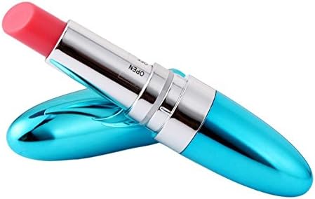 Vodoka Sales! Mini Powerful Female Personal Massage Vibration Magic Vibrating Lipstick Type (Blue)