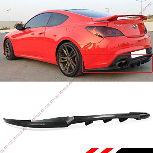 FITS FOR 2013-2016 HYUNDAI GENESIS COUPE WALKER STYLE REAR BUMPER LIP SPOILER DIFFUSER VALANCE