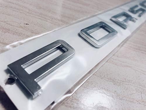 Keep Real OEM ABS Car Rear Letter Sticker FOR"P 0 R S C H E" Emblem Cover for Porsche Accessory 1PC