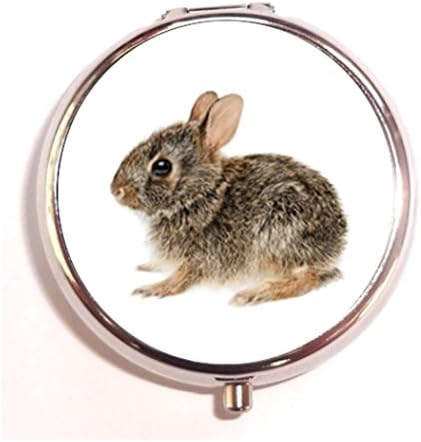 Baby Cottontail Bunny Rabbit Diy Photo Personalized Custom Pill Box Pill Case Medicine Organizer Harper Lee Book Cover Home Decor Spring box